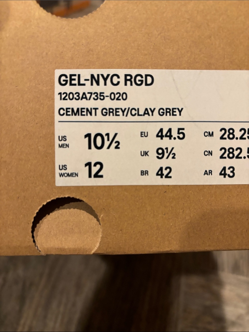 ASICS Mens Gel-NYC RGD - Picture 7 of 7